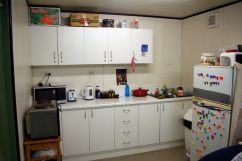 Unsere Mini-Pantry-Küche.